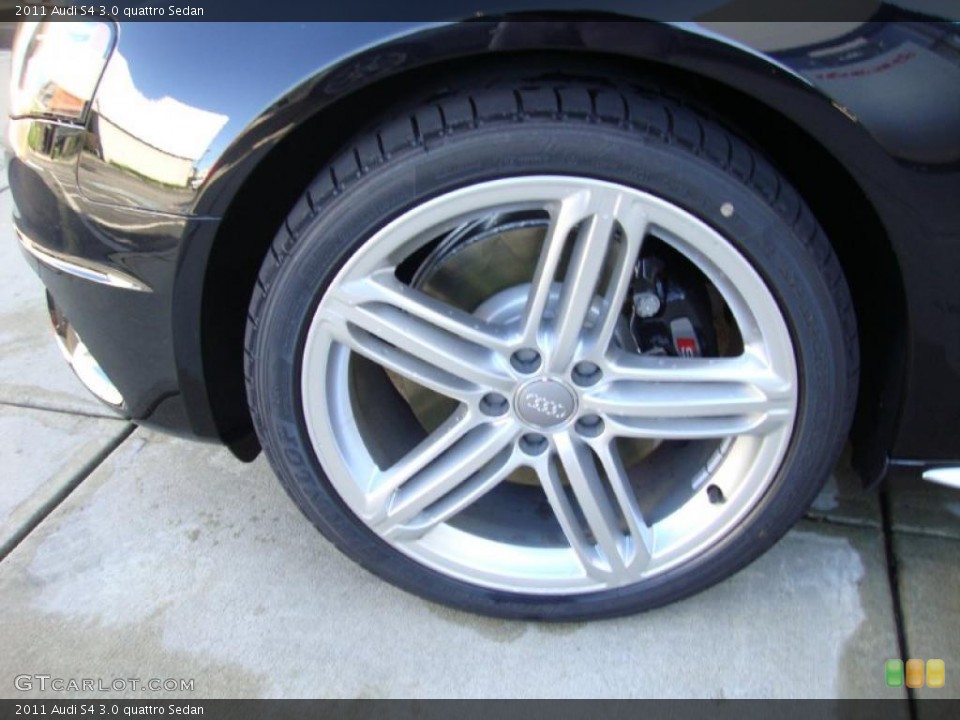 2011 Audi S4 3.0 quattro Sedan Wheel and Tire Photo #37846711