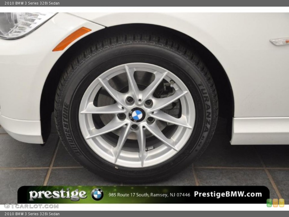 2010 BMW 3 Series 328i Sedan Wheel and Tire Photo #37858507