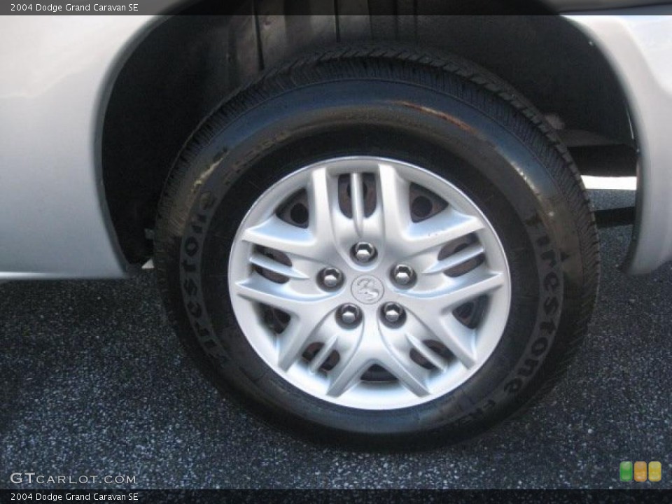 2004 Dodge Grand Caravan SE Wheel and Tire Photo #37864303