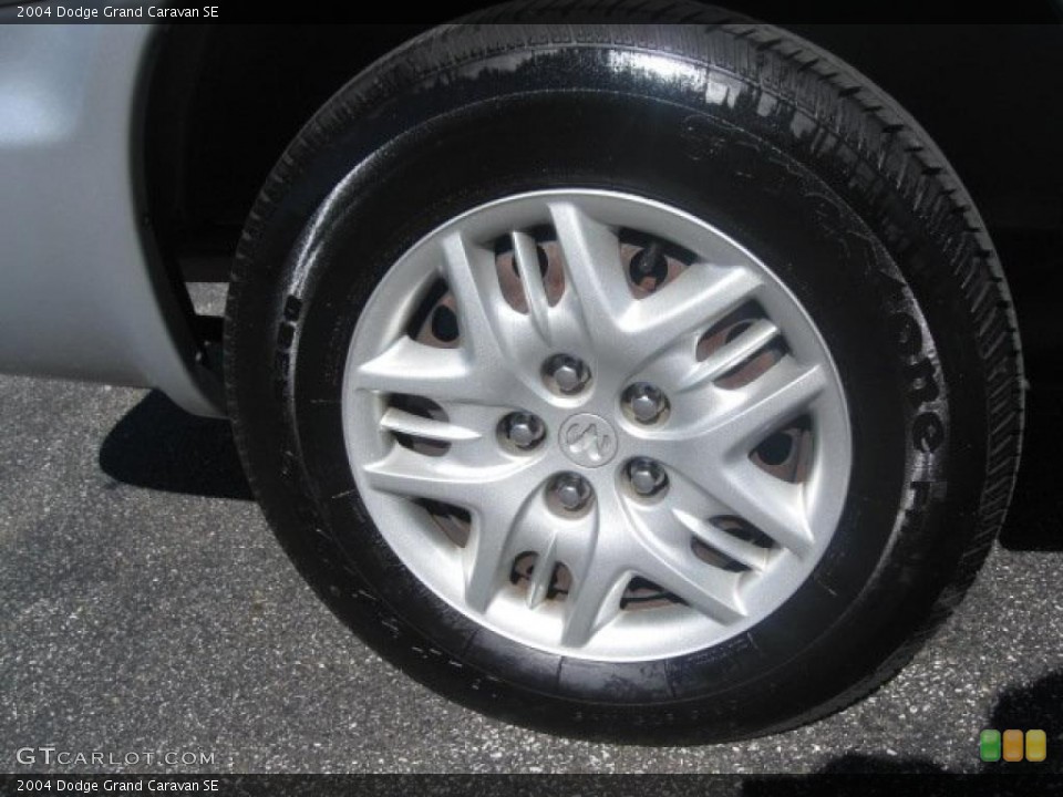 2004 Dodge Grand Caravan SE Wheel and Tire Photo #37864319