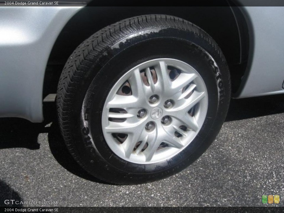 2004 Dodge Grand Caravan SE Wheel and Tire Photo #37864335