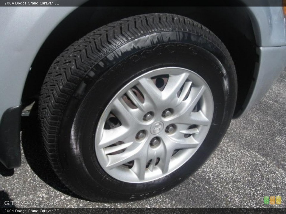 2004 Dodge Grand Caravan SE Wheel and Tire Photo #37864351