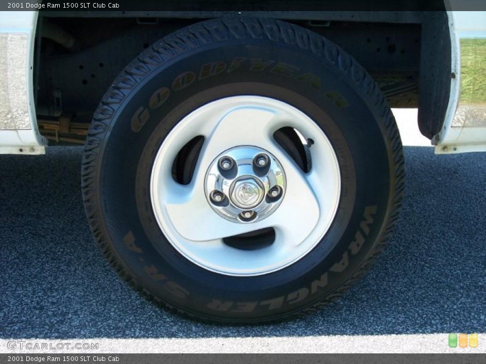 2001 Dodge Ram 1500 SLT Club Cab Wheel and Tire Photo #37865367