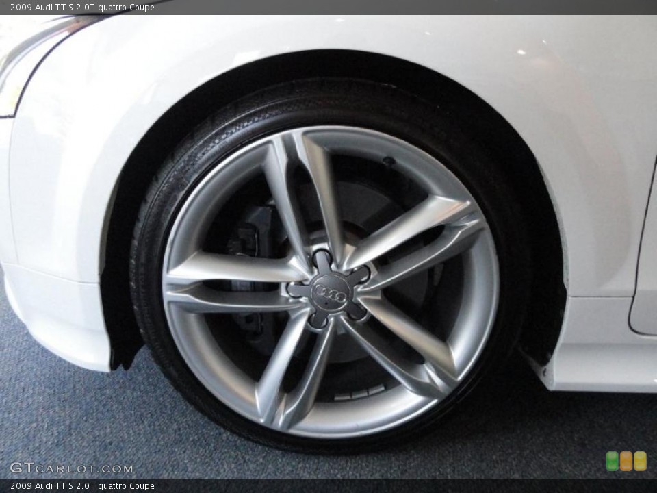 2009 Audi TT S 2.0T quattro Coupe Wheel and Tire Photo #37868284