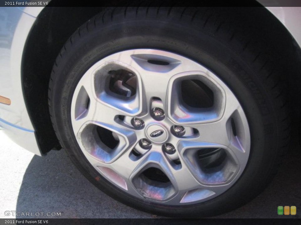 2011 Ford Fusion SE V6 Wheel and Tire Photo #37871668