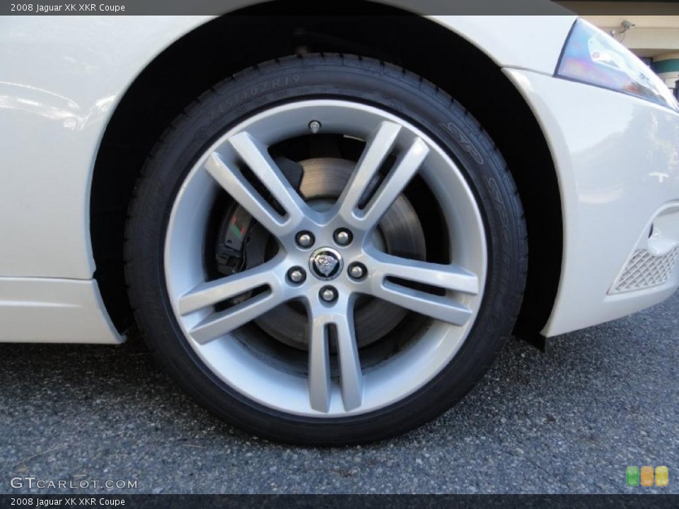 2008 Jaguar XK XKR Coupe Wheel and Tire Photo #37872184