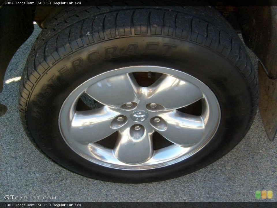 2004 Dodge Ram 1500 SLT Regular Cab 4x4 Wheel and Tire Photo #37872320