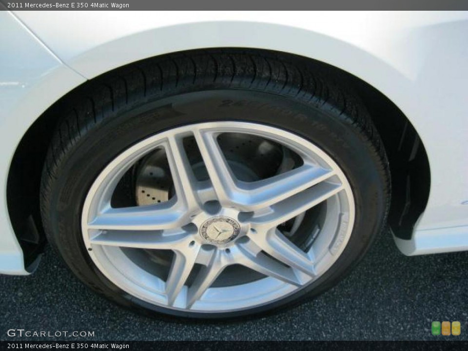 2011 Mercedes-Benz E 350 4Matic Wagon Wheel and Tire Photo #37876796