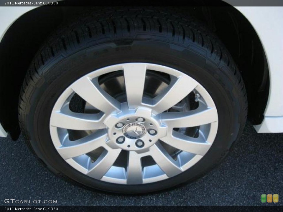 2011 Mercedes-Benz GLK 350 Wheel and Tire Photo #37877364