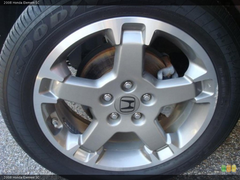 2008 Honda Element SC Wheel and Tire Photo #37879040
