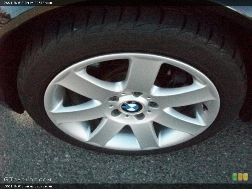 2001 BMW 3 Series 325i Sedan Wheel and Tire Photo #37884616
