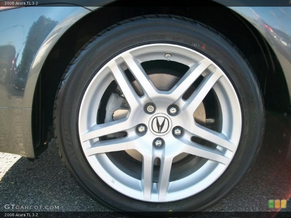 2008 Acura TL 3.2 Wheel and Tire Photo #37885832