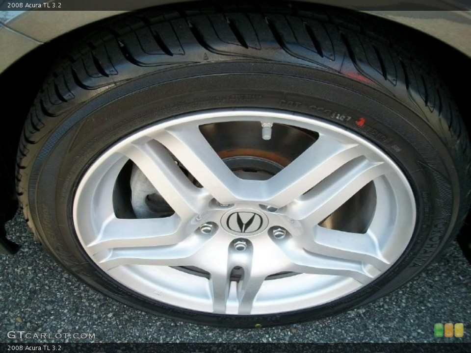 2008 Acura TL 3.2 Wheel and Tire Photo #37885836