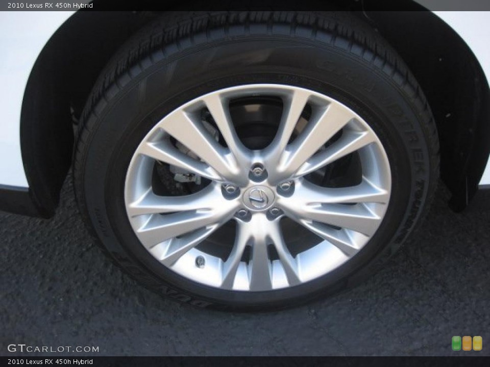 2010 Lexus RX 450h Hybrid Wheel and Tire Photo #37886384