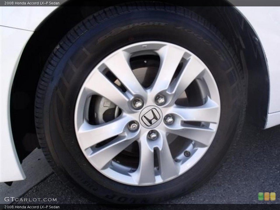 2008 Honda Accord LX-P Sedan Wheel and Tire Photo #37887924