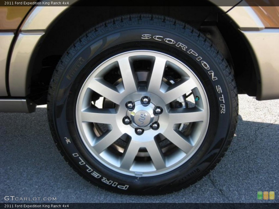 2011 Ford Expedition King Ranch 4x4 Wheel and Tire Photo #37887932
