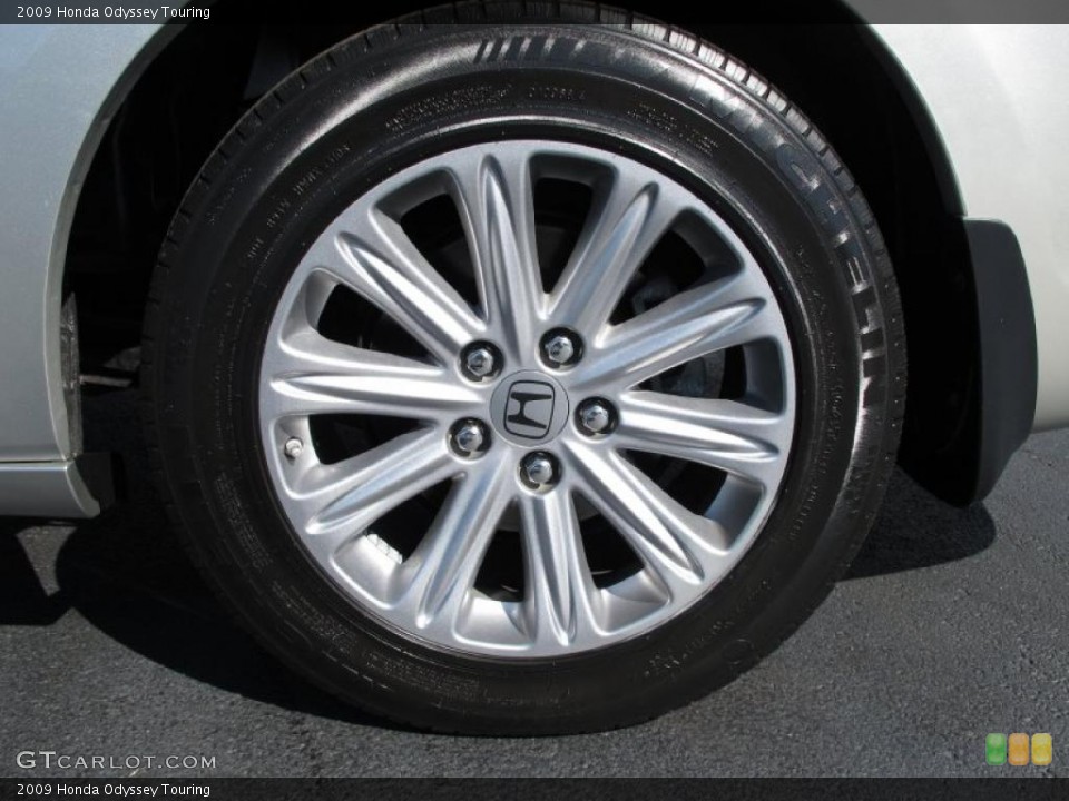 2009 Honda Odyssey Touring Wheel and Tire Photo #37889080