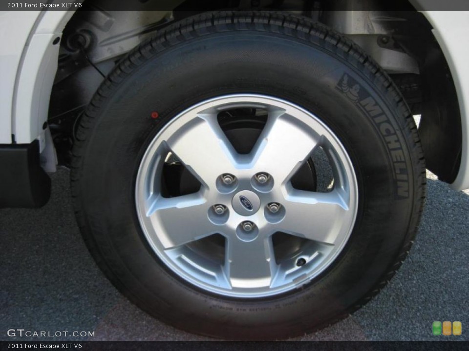 2011 Ford Escape XLT V6 Wheel and Tire Photo #37890304