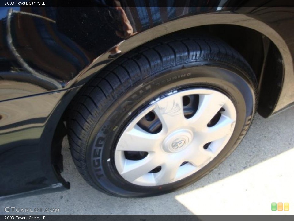 2003 Toyota Camry LE Wheel and Tire Photo #37892084