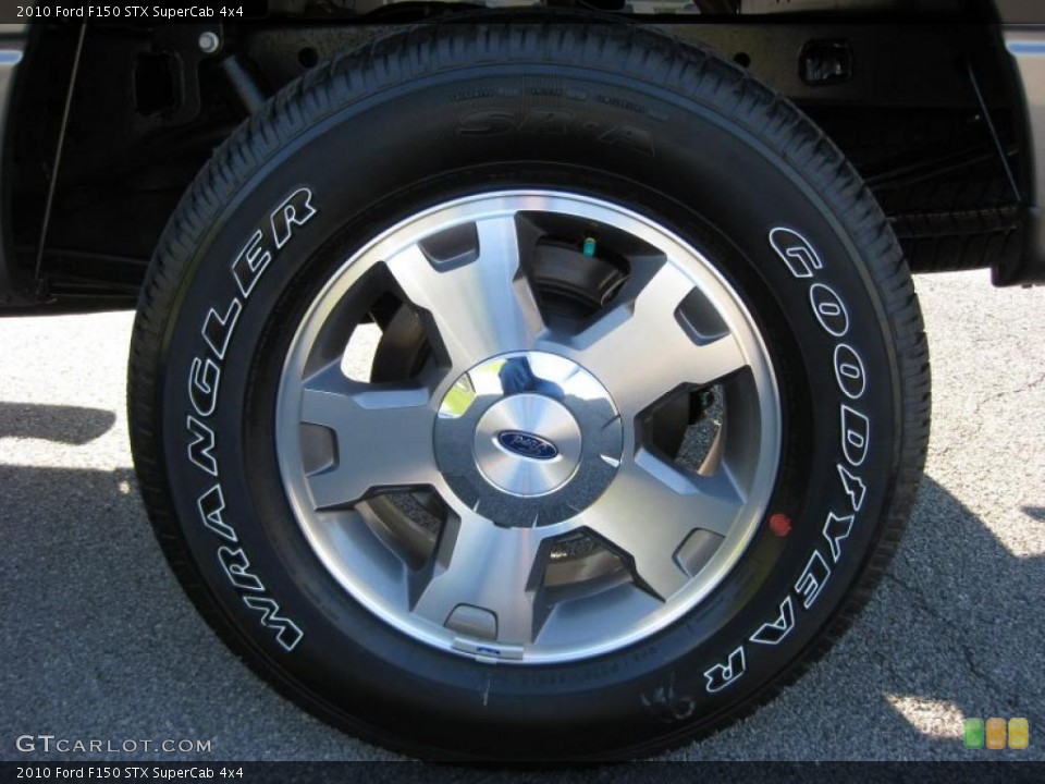 2010 Ford F150 STX SuperCab 4x4 Wheel and Tire Photo #37892784