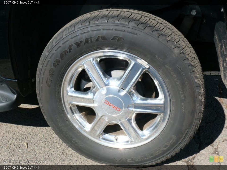 2007 GMC Envoy SLT 4x4 Wheel and Tire Photo #37893284