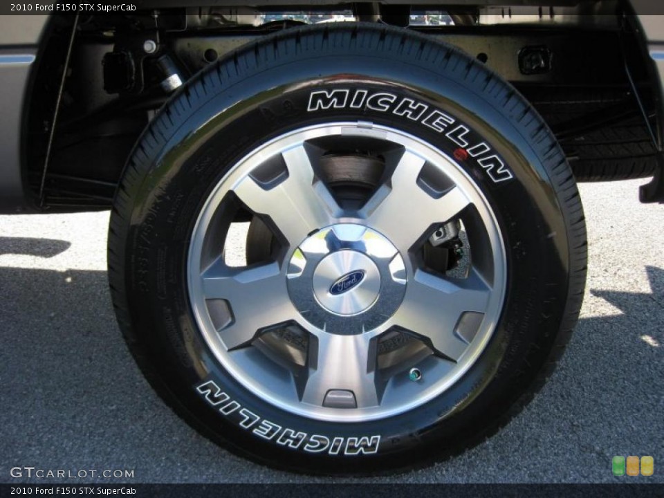 2010 Ford F150 STX SuperCab Wheel and Tire Photo #37893636