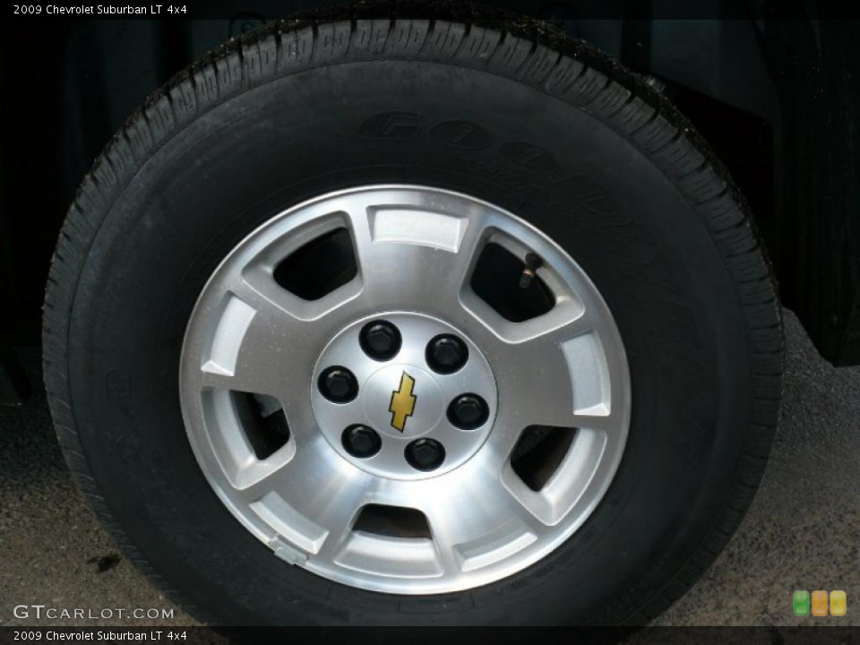 2009 Chevrolet Suburban LT 4x4 Wheel and Tire Photo #37894500