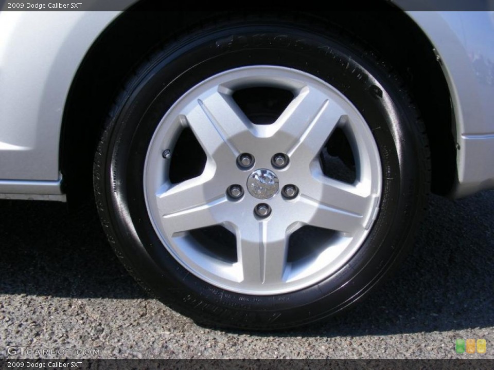 2009 Dodge Caliber SXT Wheel and Tire Photo #37898107