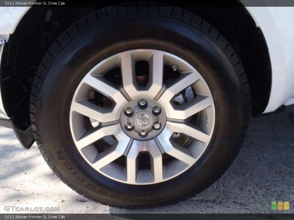 2011 Nissan Frontier SL Crew Cab Wheel and Tire Photo #37899427