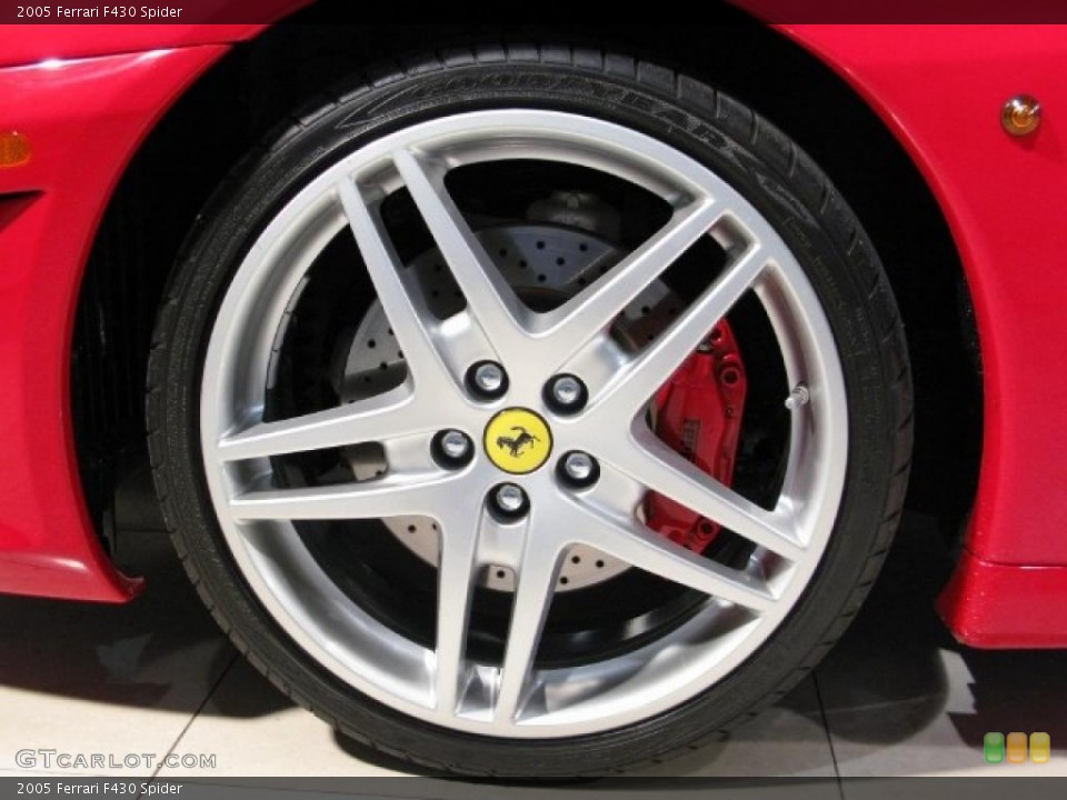 2005 Ferrari F430 Spider Wheel and Tire Photo #37901259