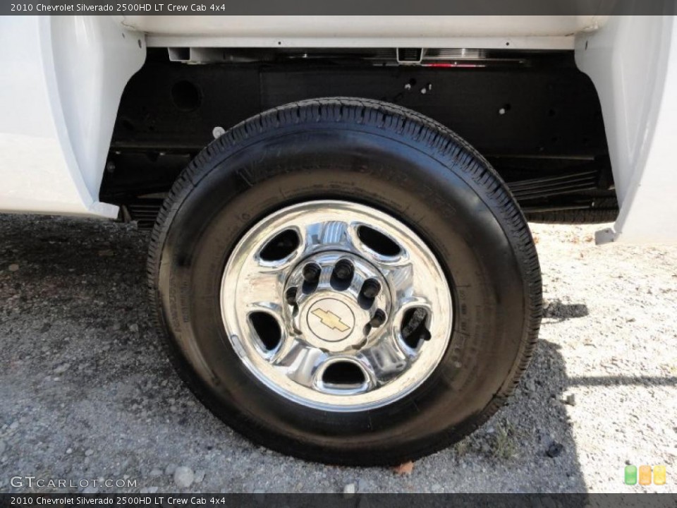 2010 Chevrolet Silverado 2500HD LT Crew Cab 4x4 Wheel and Tire Photo #37904591