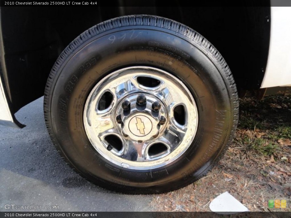 2010 Chevrolet Silverado 2500HD LT Crew Cab 4x4 Wheel and Tire Photo #37904607