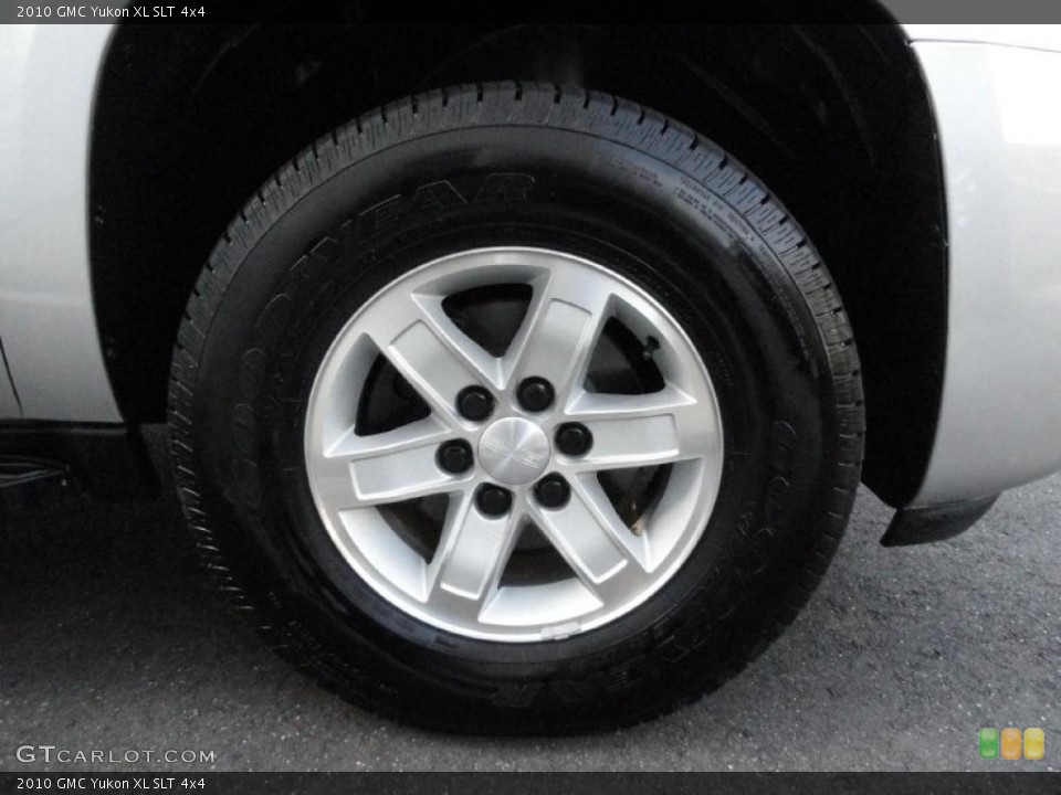 2010 GMC Yukon XL SLT 4x4 Wheel and Tire Photo #37906275