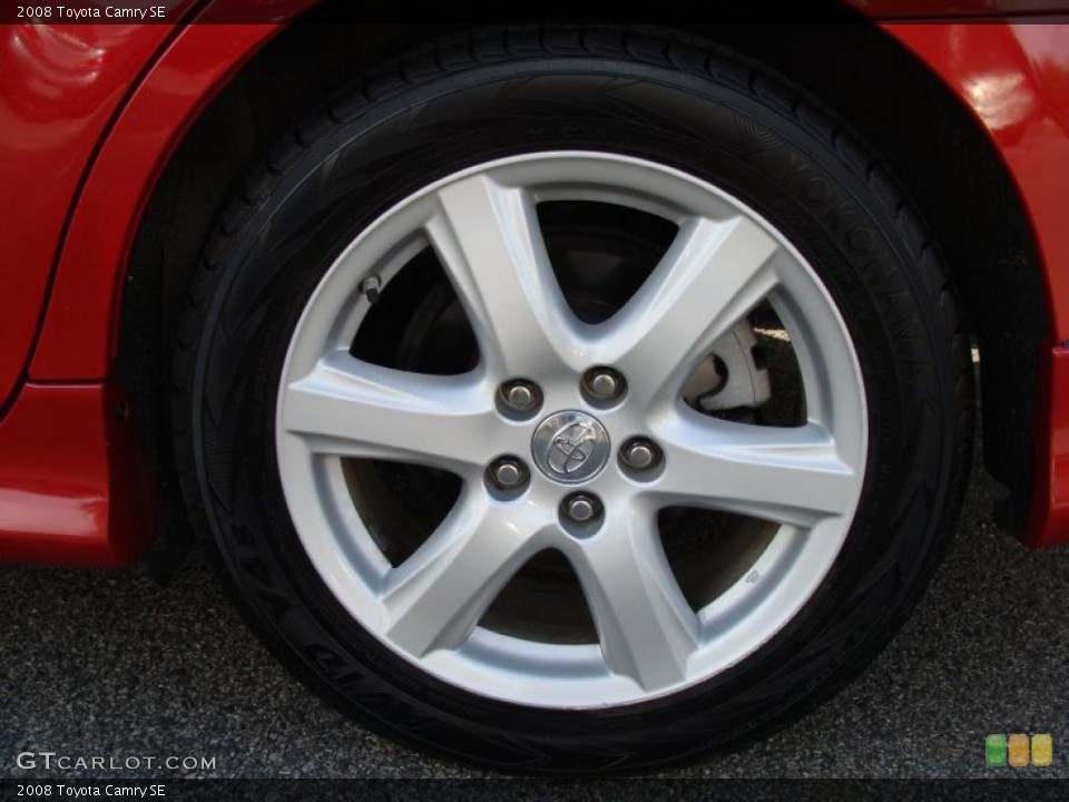 2008 Toyota Camry SE Wheel and Tire Photo #37908933