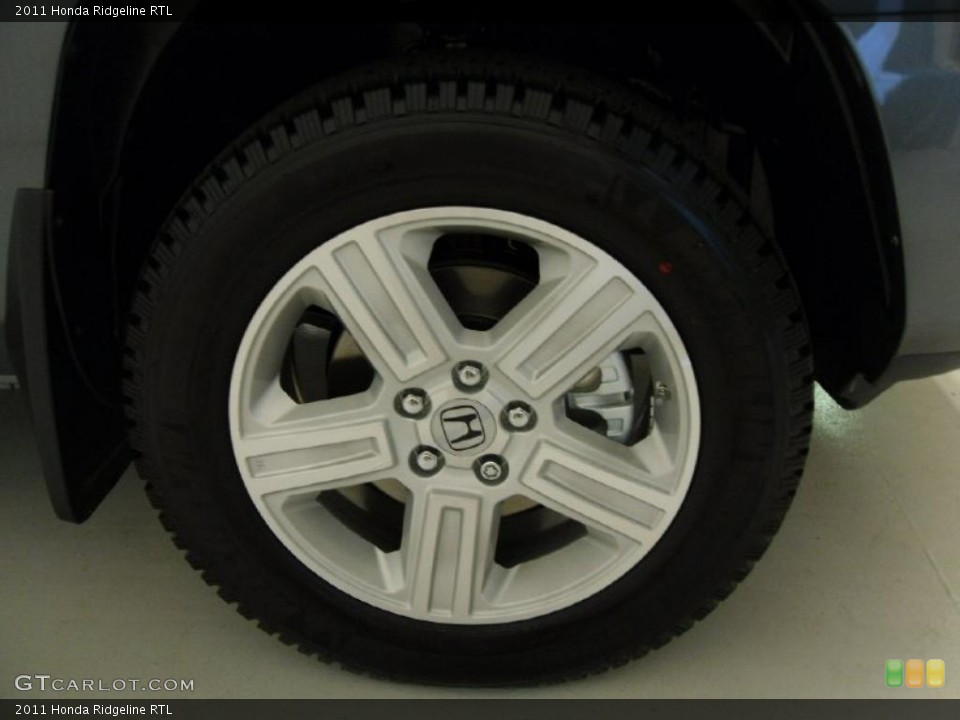 2011 Honda Ridgeline RTL Wheel and Tire Photo #37909725