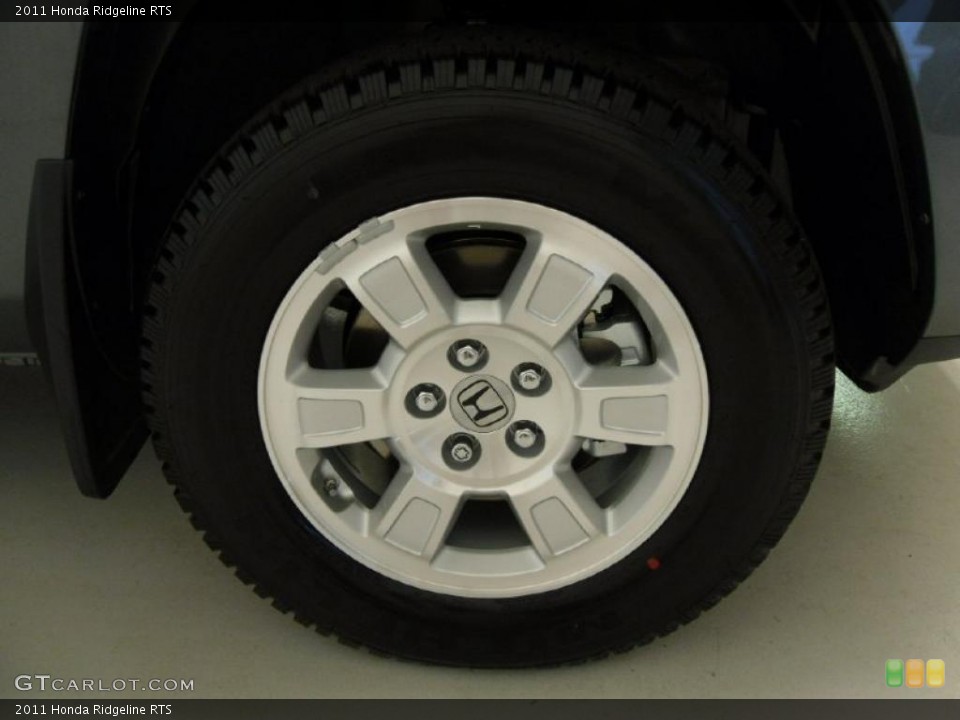 2011 Honda Ridgeline RTS Wheel and Tire Photo #37910629