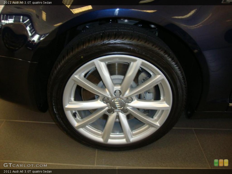 2011 Audi A6 3.0T quattro Sedan Wheel and Tire Photo #37910841