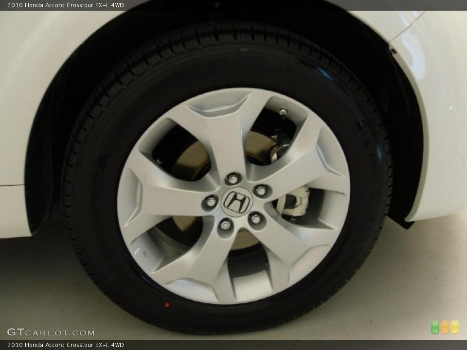 2010 Honda Accord Crosstour EX-L 4WD Wheel and Tire Photo #37911129