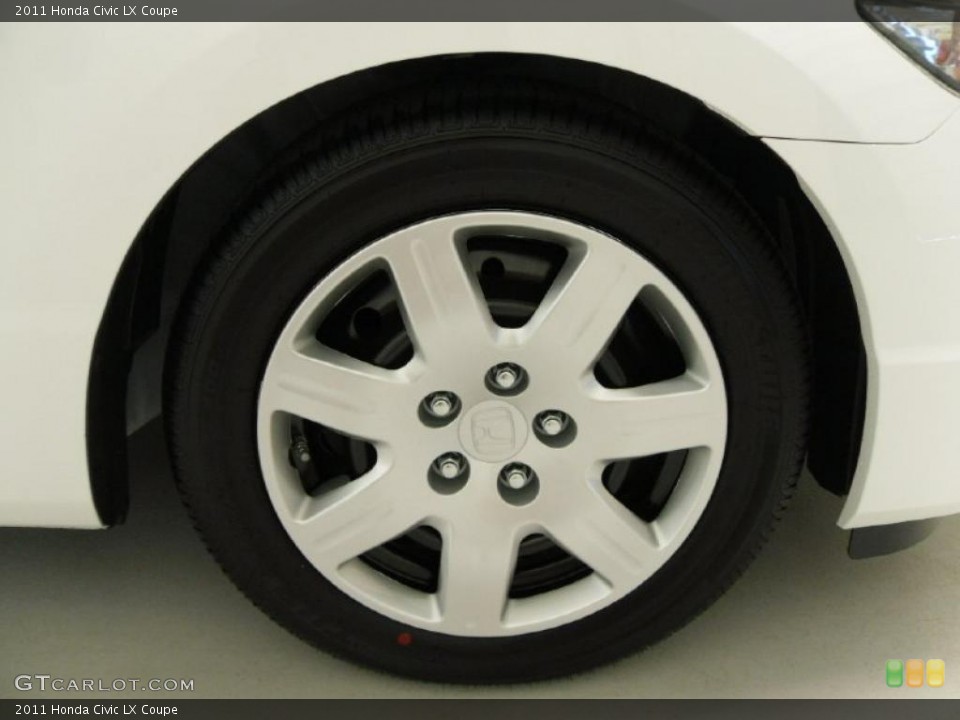 2011 Honda Civic LX Coupe Wheel and Tire Photo #37912021