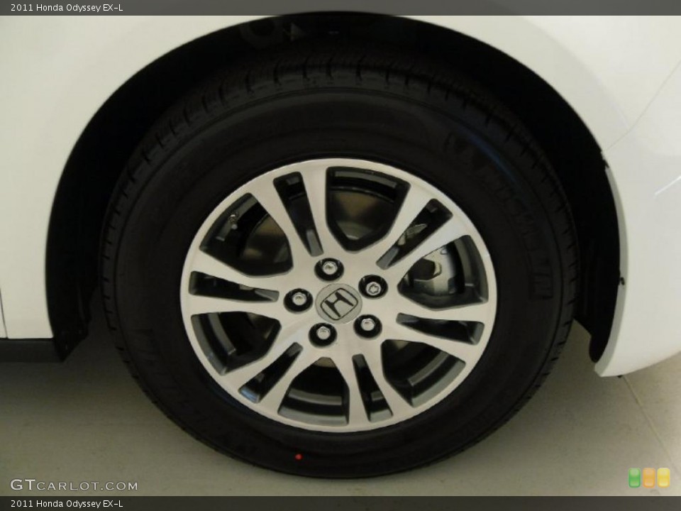 2011 Honda Odyssey EX-L Wheel and Tire Photo #37914122