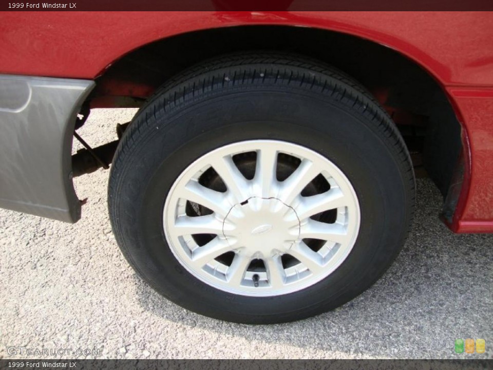 1999 Ford Windstar LX Wheel and Tire Photo #37914375