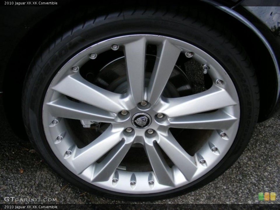 2010 Jaguar XK XK Convertible Wheel and Tire Photo #37916422