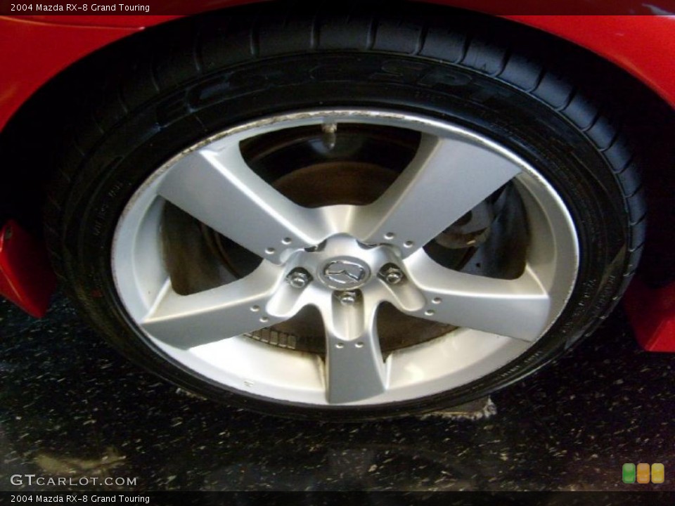 2004 Mazda RX-8 Grand Touring Wheel and Tire Photo #37919730