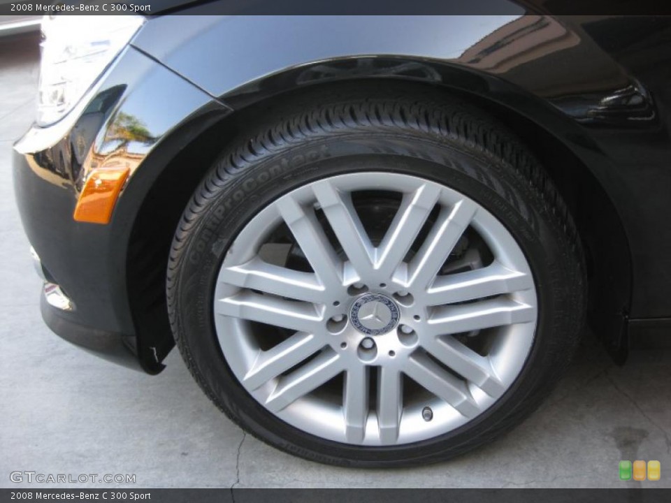 2008 Mercedes-Benz C 300 Sport Wheel and Tire Photo #37920850