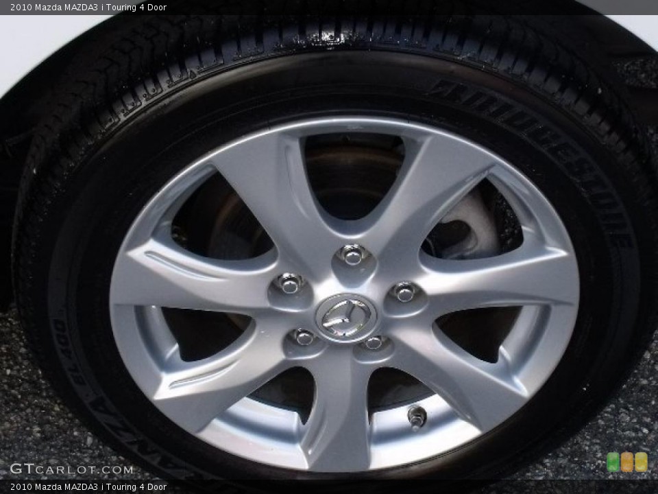2010 Mazda MAZDA3 i Touring 4 Door Wheel and Tire Photo #37921778