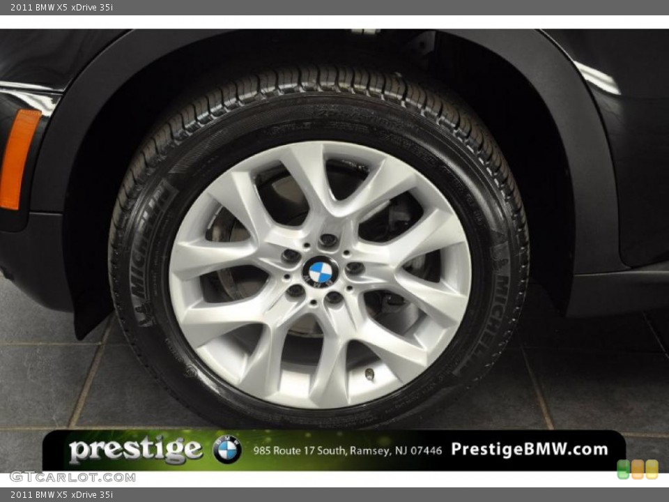 2011 BMW X5 xDrive 35i Wheel and Tire Photo #37922650