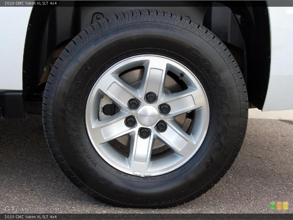 2010 GMC Yukon XL SLT 4x4 Wheel and Tire Photo #37924794