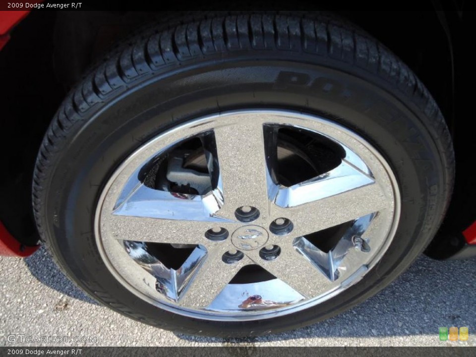 2009 Dodge Avenger R/T Wheel and Tire Photo #37927386