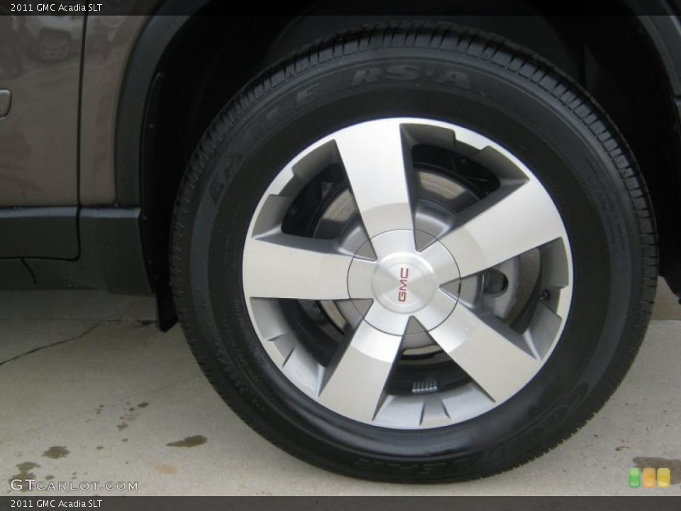 2011 GMC Acadia SLT Wheel and Tire Photo #37931254