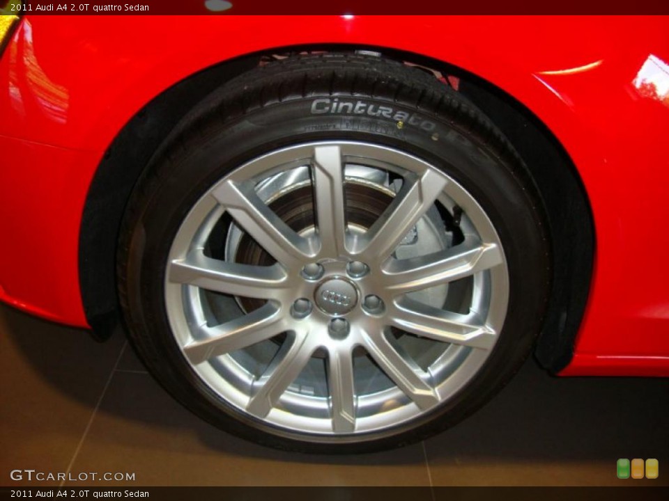 2011 Audi A4 2.0T quattro Sedan Wheel and Tire Photo #37935874